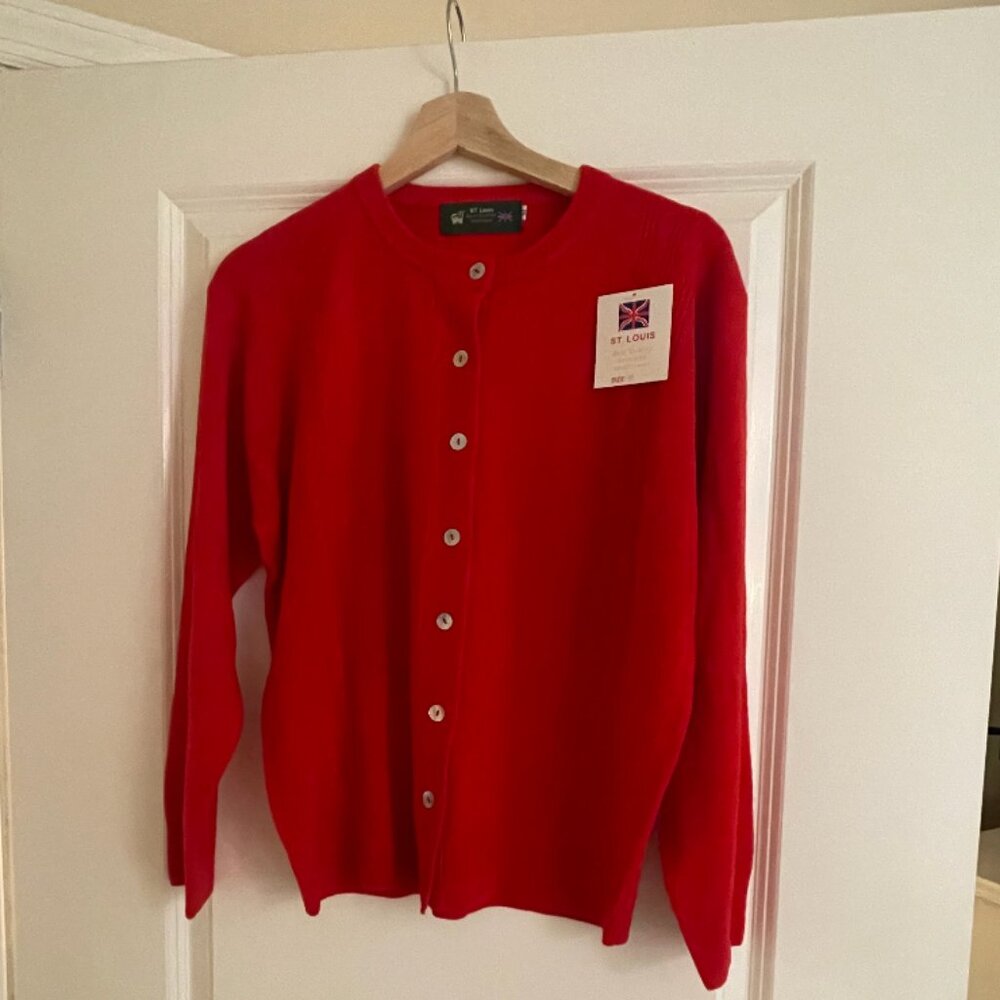 NWT 100% Scottish Cashmere Cardigan